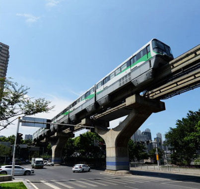 重慶市軌道交通四號(hào)線二期土建五標(biāo)段工程